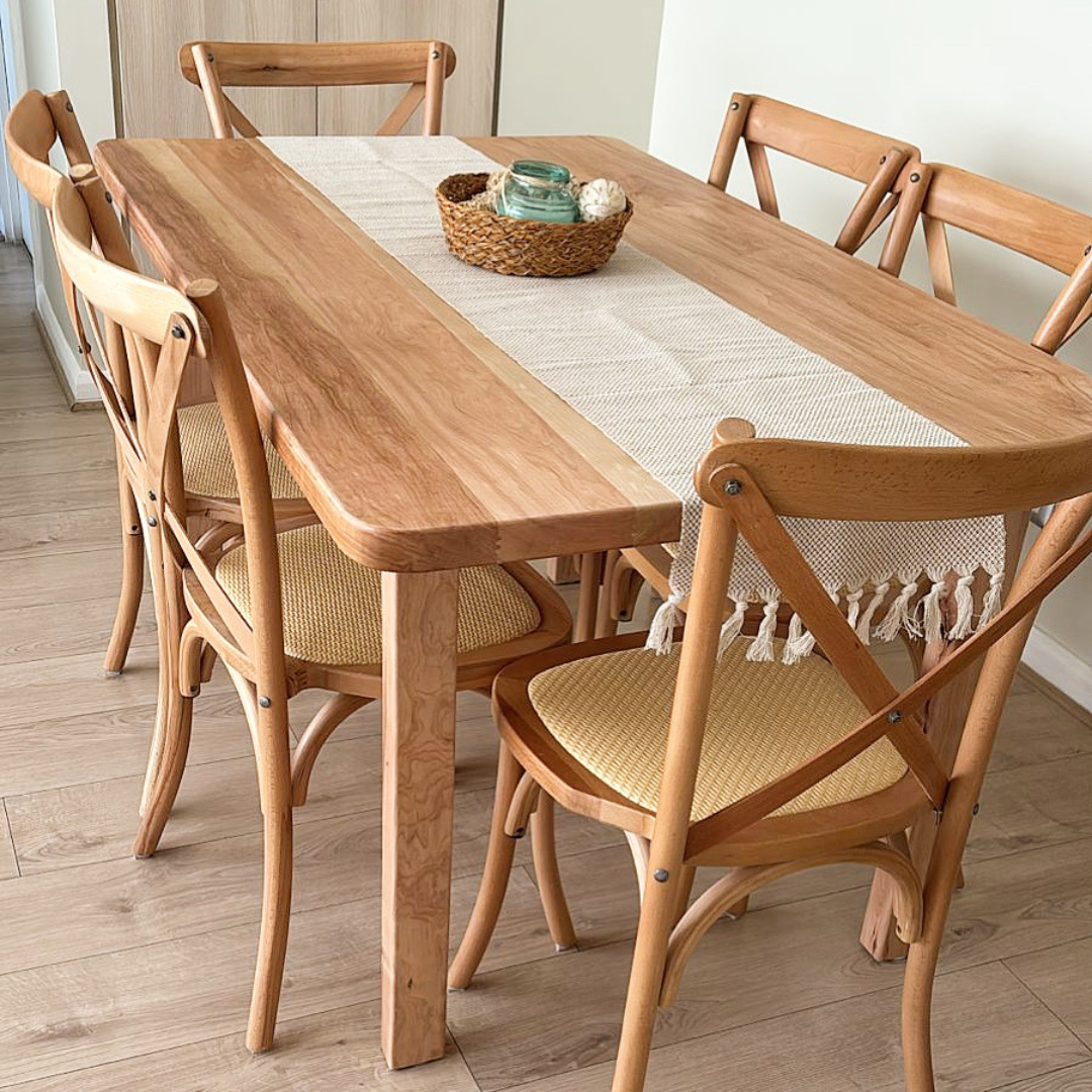 ¡EN STOCK! Mesa Comedor Lenga 160x90 - Madera