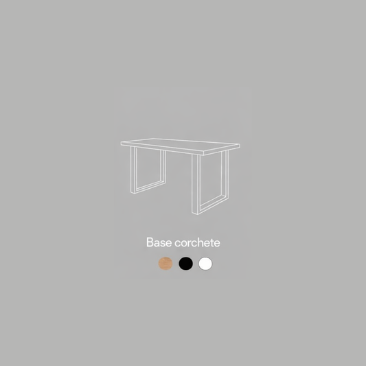 BLACK WEEK! Mesa Comedor - Corchete Madera