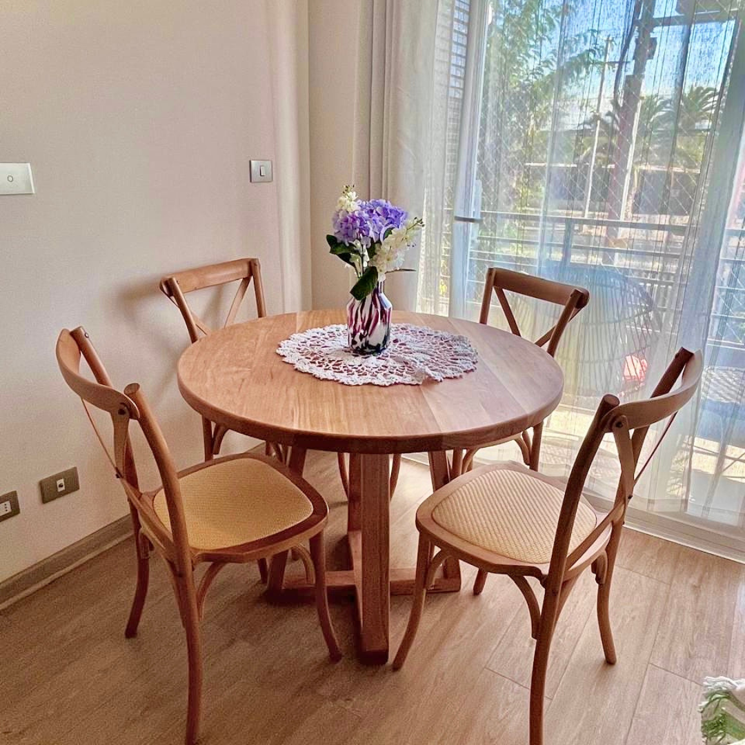 Mesa Comedor -  Redonda - Madera