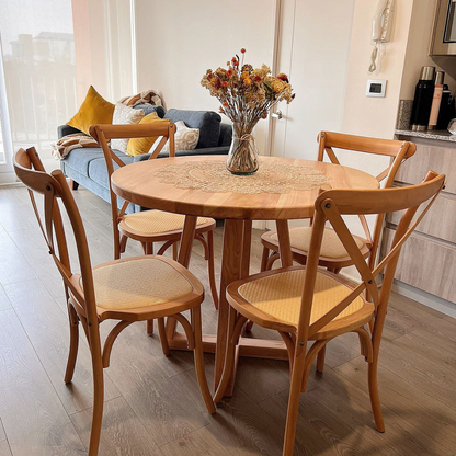 Mesa Comedor -  Redonda - Madera