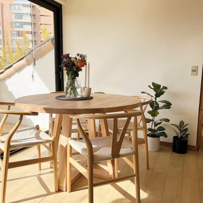 Mesa Comedor -  Redonda - Madera
