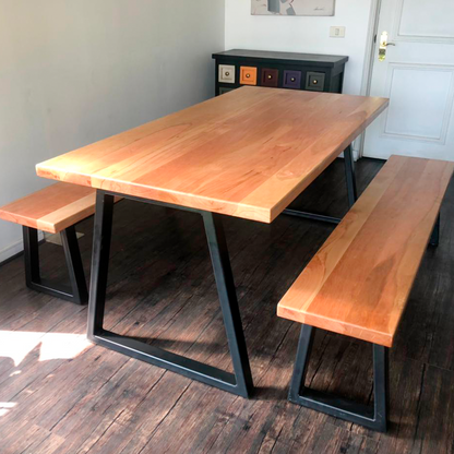 Mesa Comedor - Banca de Metal