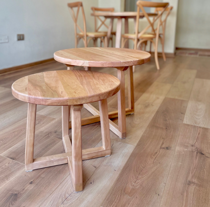 EN STOCK! Mesa Centro Madera  - Nido Redonda