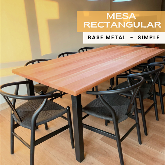 Mesa Comedor - Simple Metal